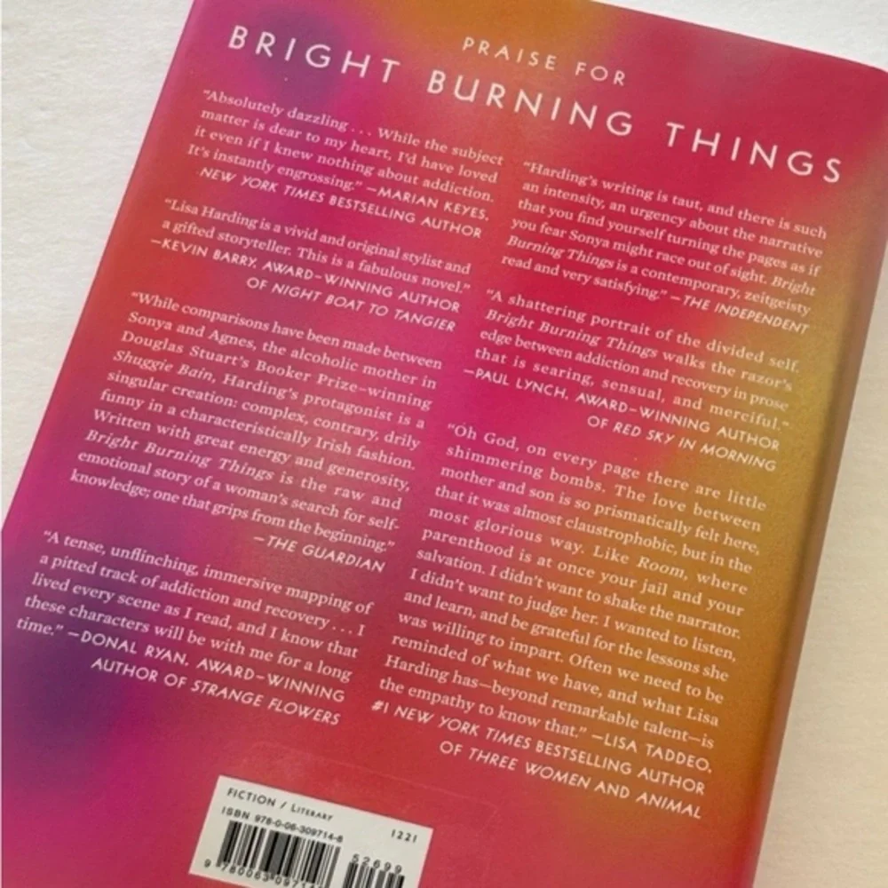 Bright Burning Things: A Novel - Hardcover By Harding, Lisa ‎ New